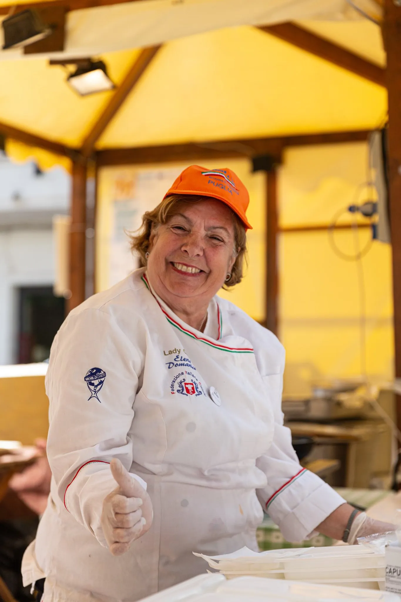 Una donna fantastica che ogni anno festeggia con noi alla nostra Sagra della Pecora